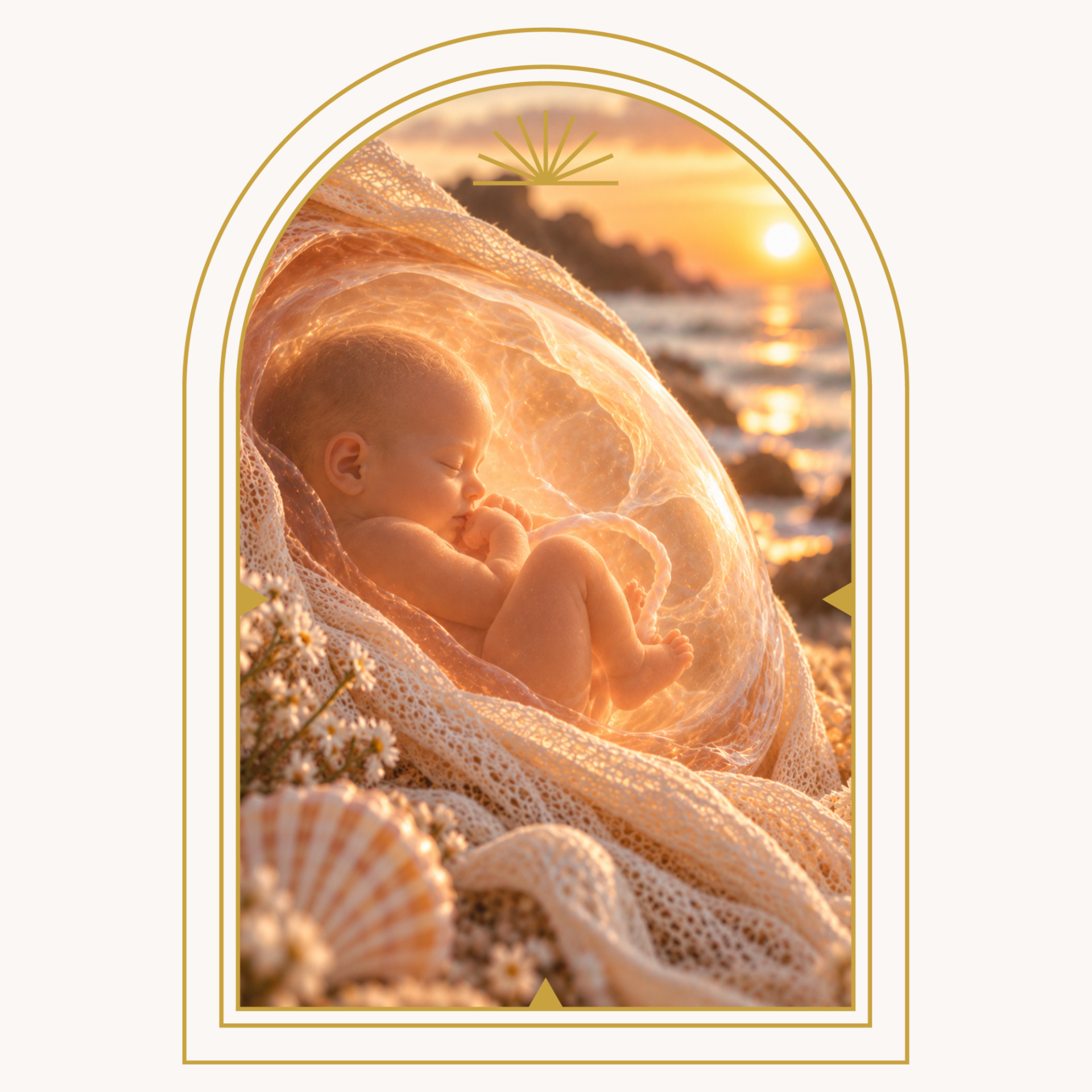 Bébé in-utéro.